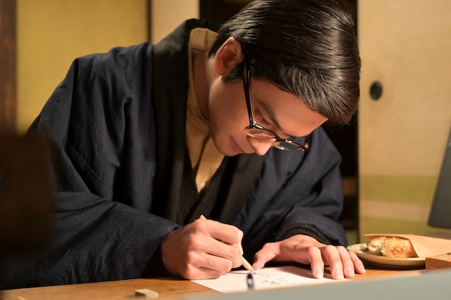 『あんぱん』第96話、八木が嵩を励ますの画像