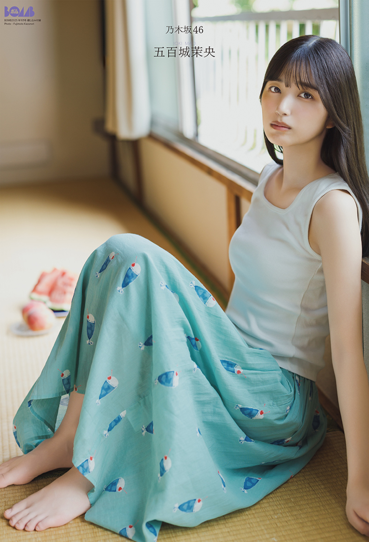 乃木坂46 五百城茉央 ベースボールシャツ 2025 生写真 直筆 乃木坂46 五百城茉央 ベースボールシャツ 2025 生写真 直筆