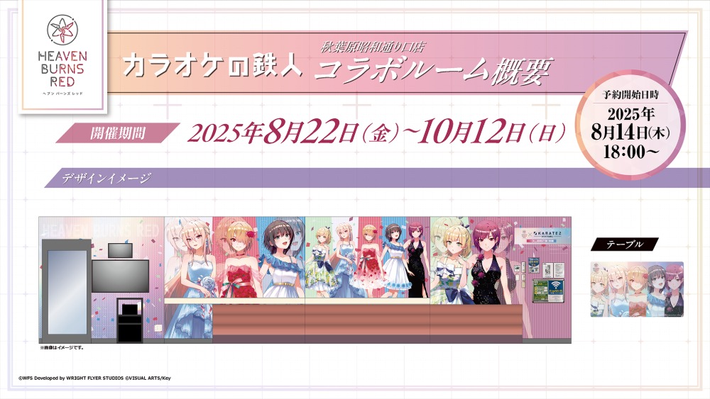 『ヘブンバーンズレッド』3.5周年ガチャ登場の画像