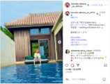 Snow Man 佐久間大介、沖縄で夏を満喫の画像