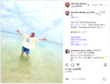 Snow Man 佐久間大介、沖縄で夏を満喫の画像