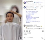 中島健人、坊主になっていく動画公開の画像