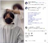 中島健人、坊主になっていく動画公開の画像