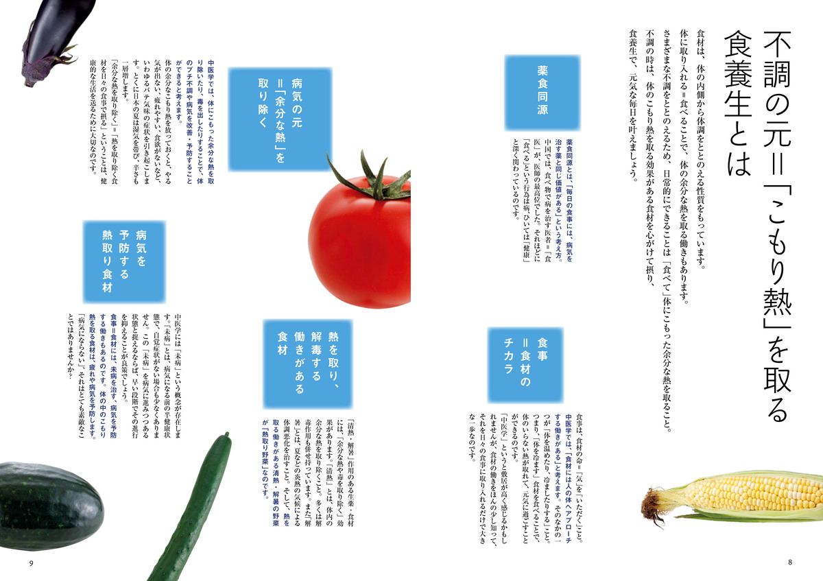 レシピ集『体にこもった熱を取る薬膳』   　の画像