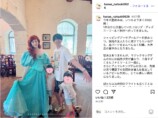 花江夏樹、家族でディズニー・ワールドを満喫の画像