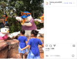 花江夏樹、家族でディズニー・ワールドを満喫の画像