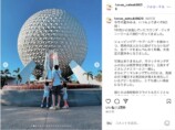 花江夏樹、家族でディズニー・ワールドを満喫の画像
