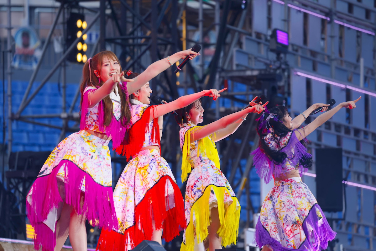 ももいろクローバーZ『ハマの夜祭り番長襲名記念 ももクロ夏のバカ騒ぎ2025 in 横浜スタジアム』