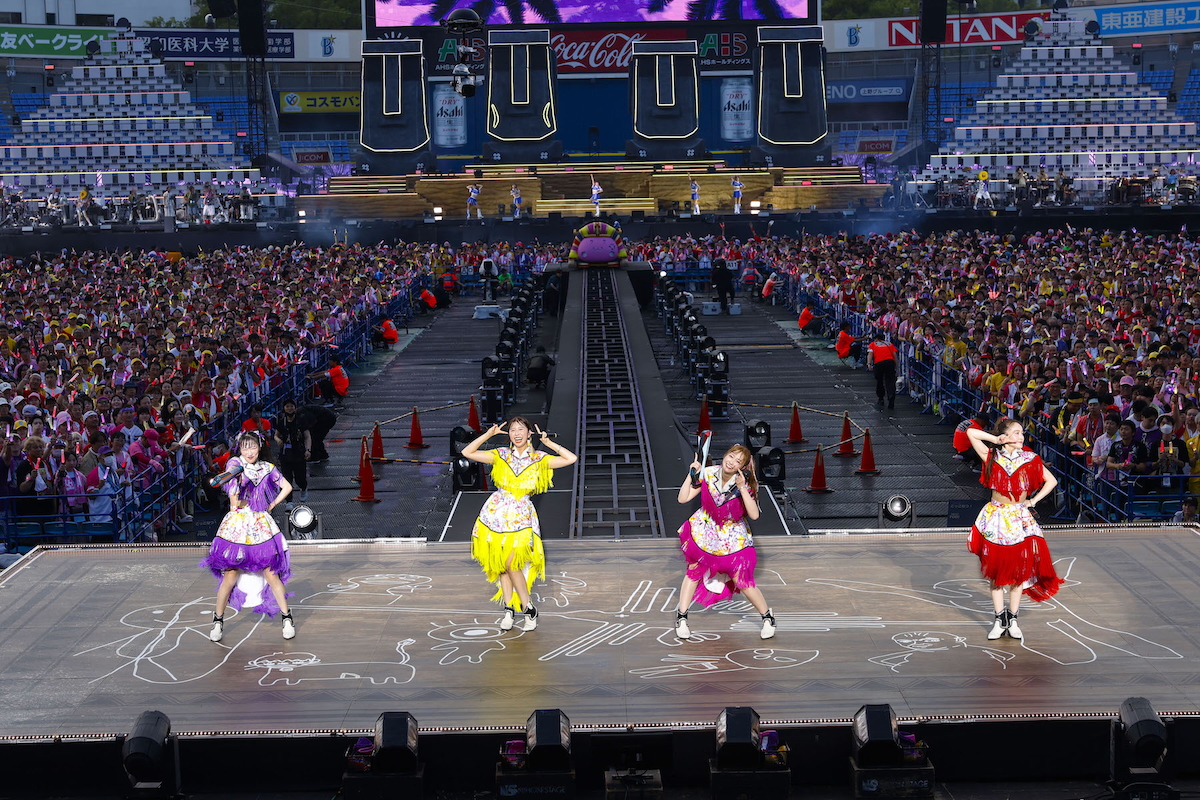 ももいろクローバーZ『ハマの夜祭り番長襲名記念 ももクロ夏のバカ騒ぎ2025 in 横浜スタジアム』