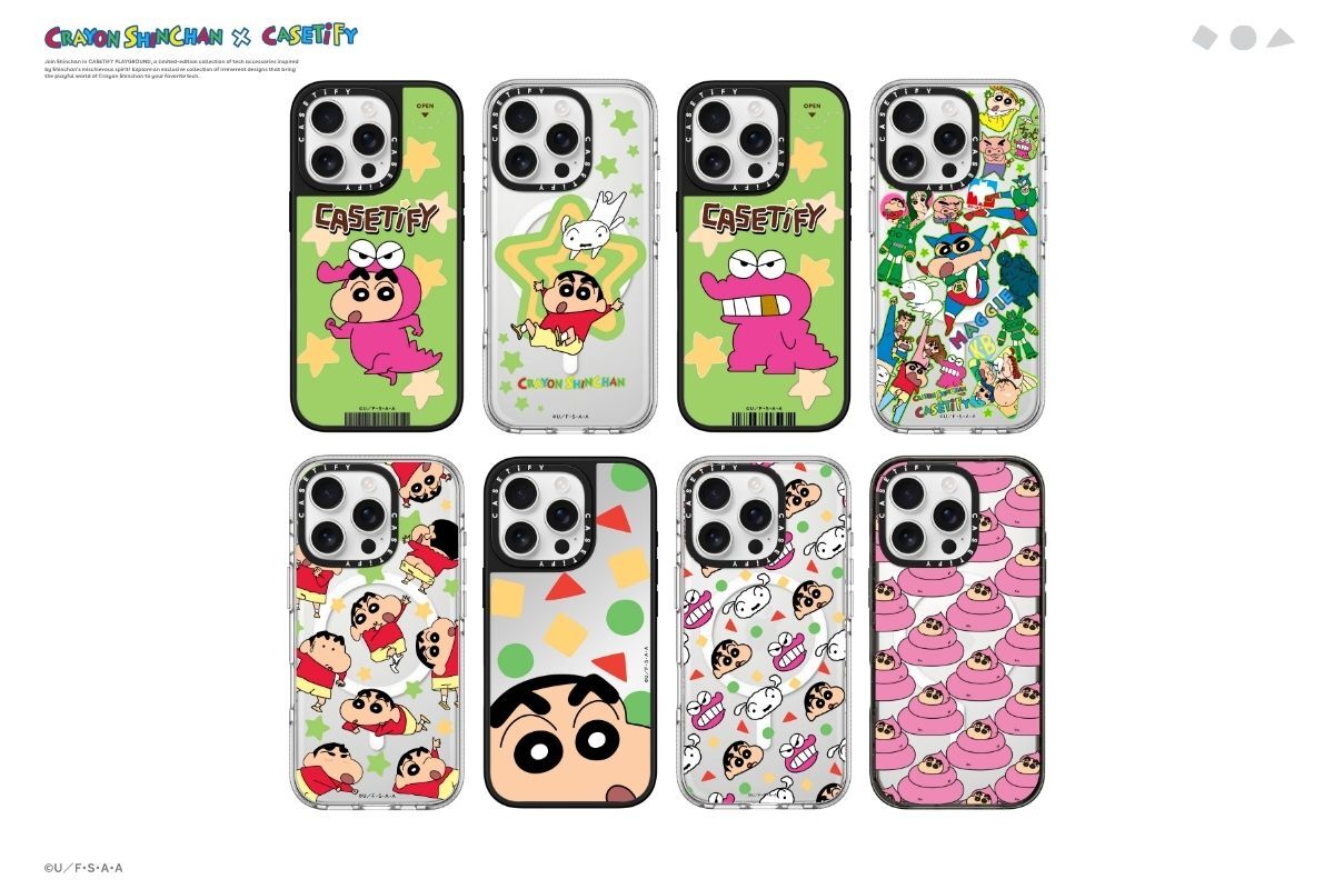 『クレヨンしんちゃん』がスマホグッズに　の画像