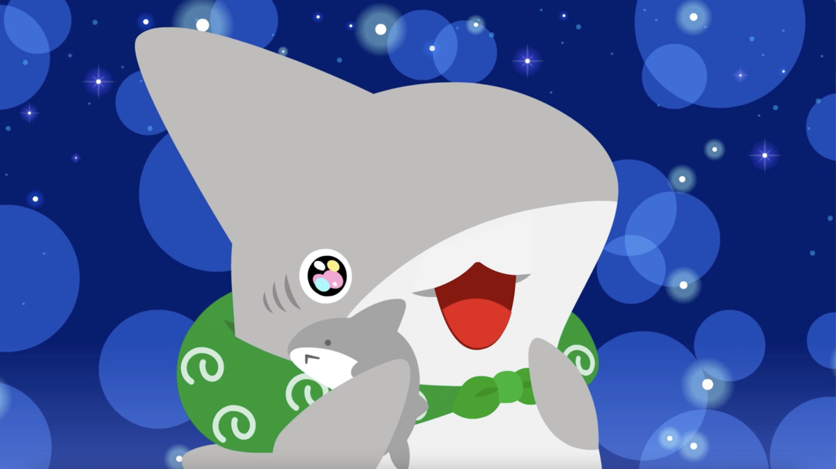 『おでかけ子ザメ』ピンキッツとコラボの画像