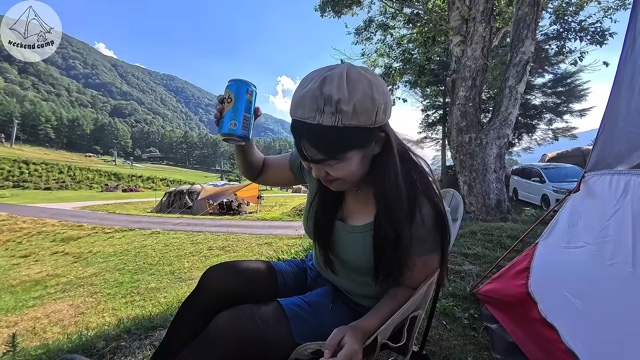 父と一緒に『丸沼高原オートキャンプ場』を楽しむ週末キャンプチャンネル。のたにりか