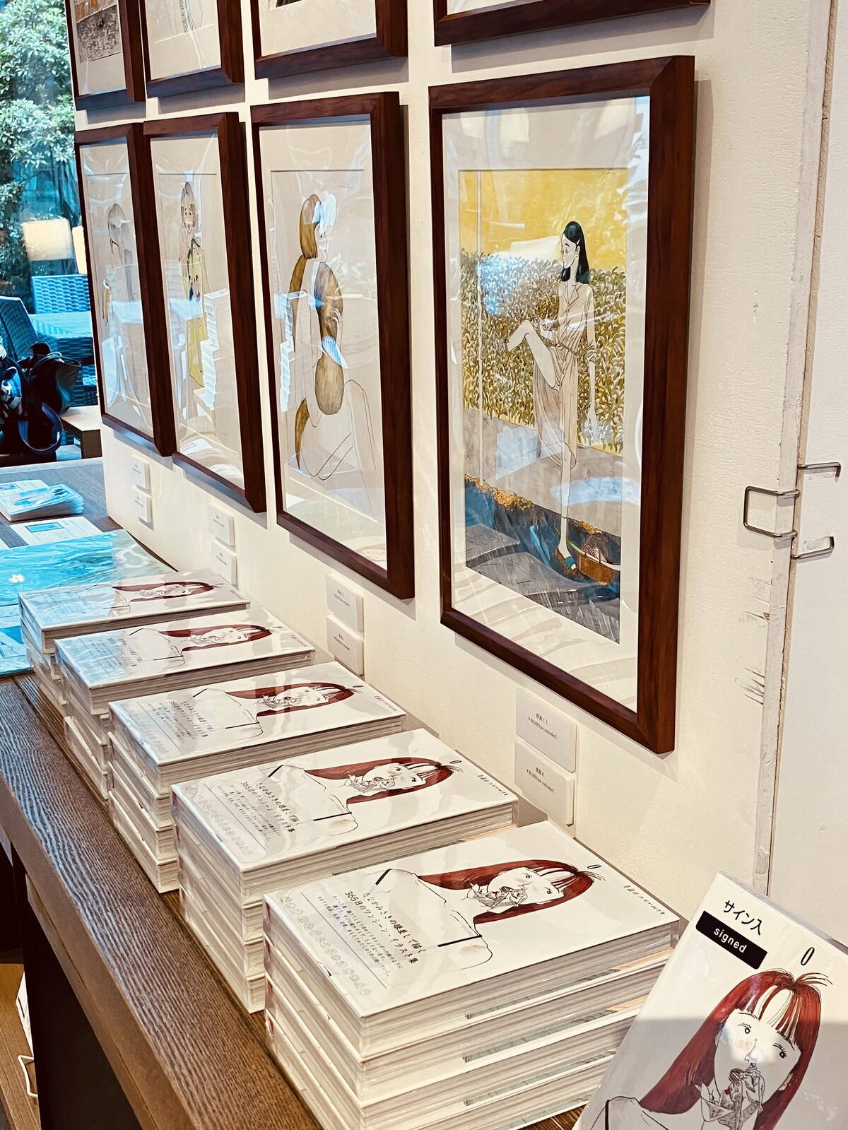 たなかみさき『日読み』出版記念原画展の画像