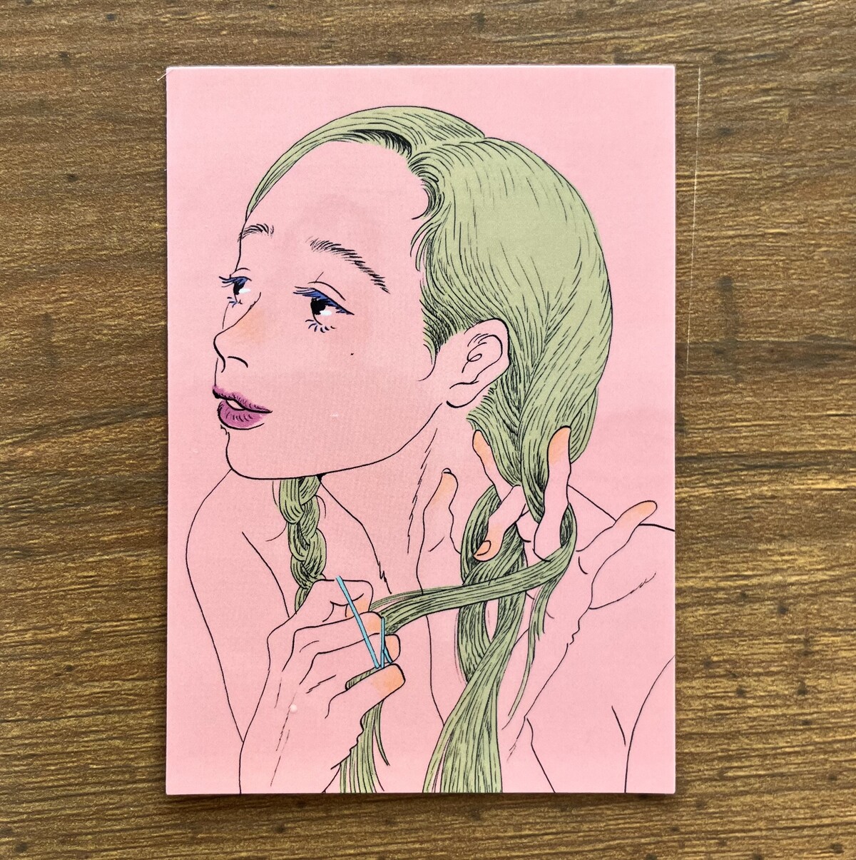 たなかみさき『日読み』出版記念原画展の画像