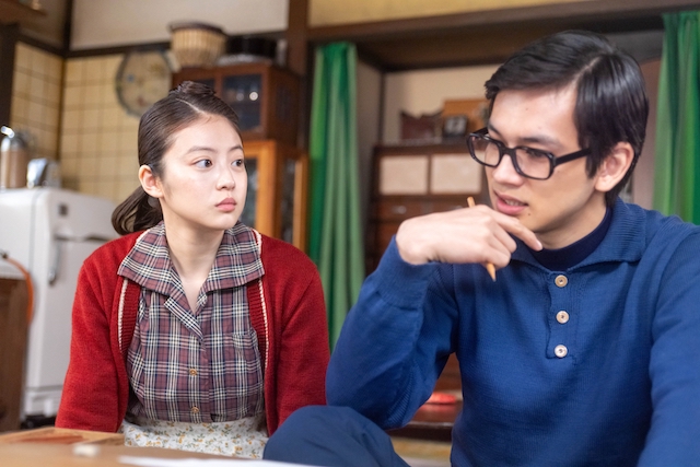 『あんぱん』第102話、登美子からの励ましの画像