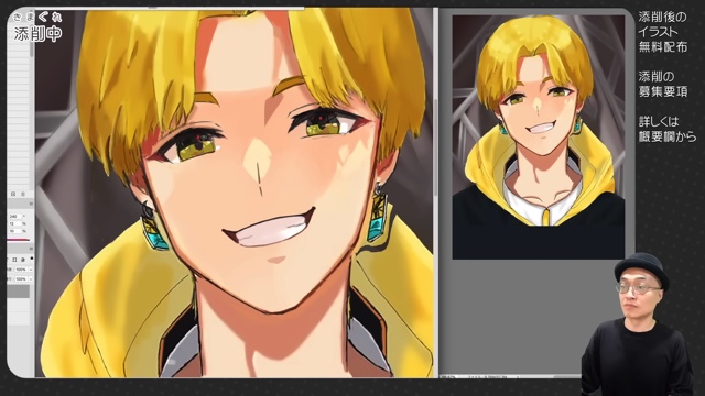 さいとうなおきが添削した「路地裏の金髪高校生」