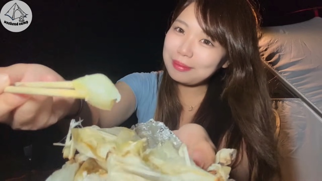 父と一緒にキャンプを楽しむ、週末キャンプチャンネル。のたにりか