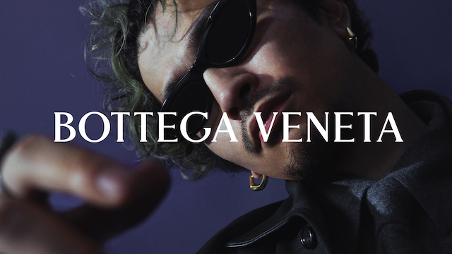 ボッテガ･ヴェネタ『When your own initials are enough』キャンペーンビジュアル