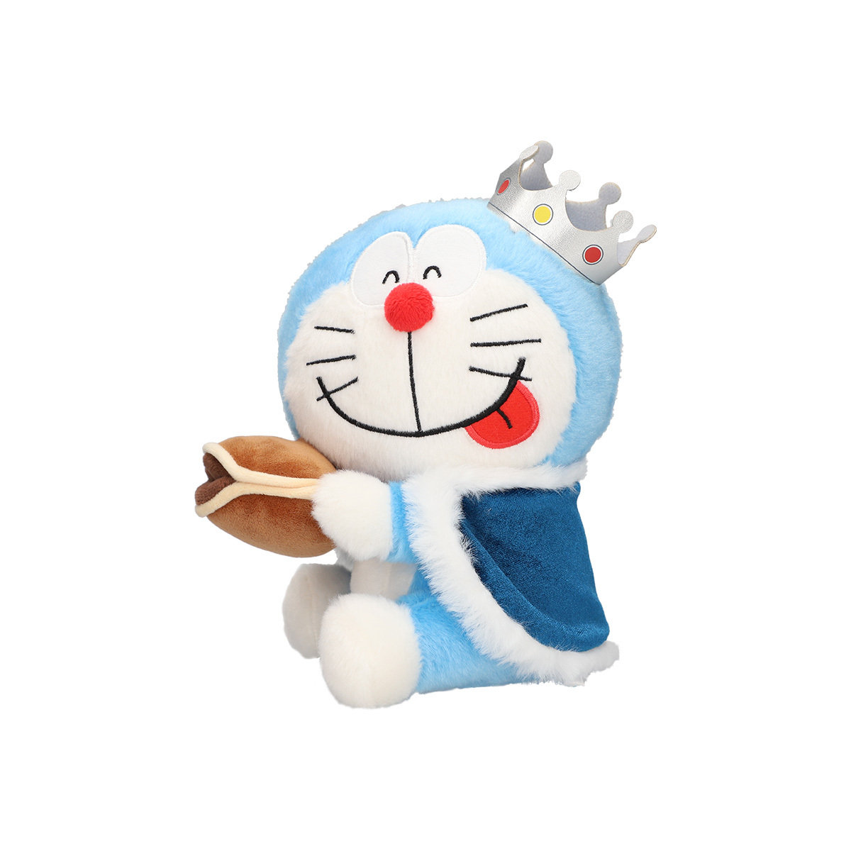 王冠を被ったドラえもんのぬいぐるみ