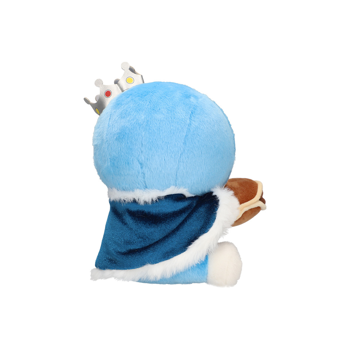 王冠を被ったドラえもんのぬいぐるみの画像
