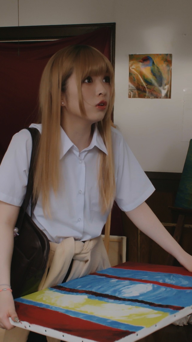 乃木坂46 小川彩が金髪ギャル姿にの画像