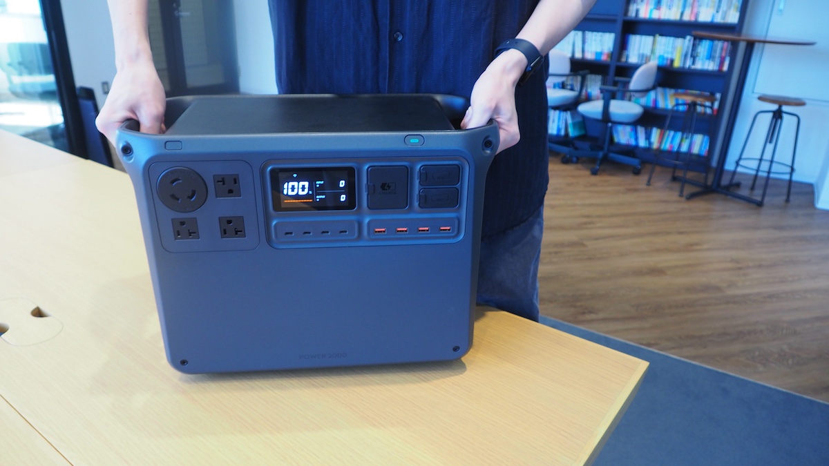 ポータブル電源『DJI Power 2000』レビューの画像