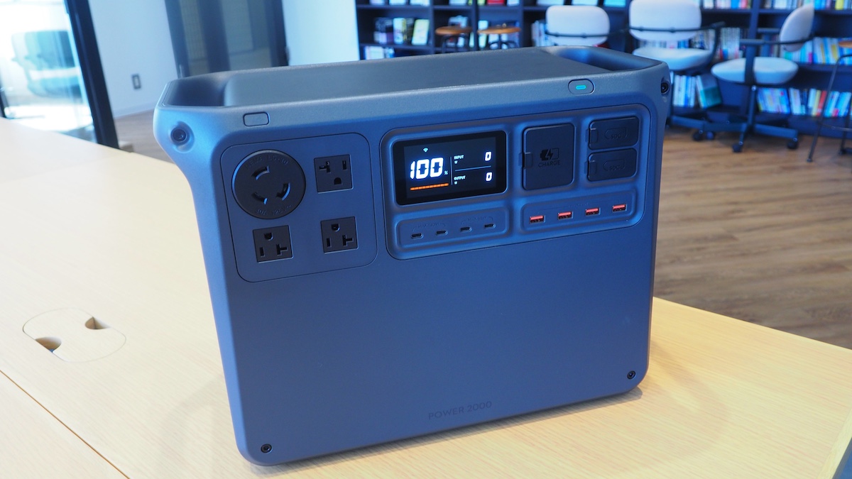 ポータブル電源『DJI Power 2000』レビューの画像