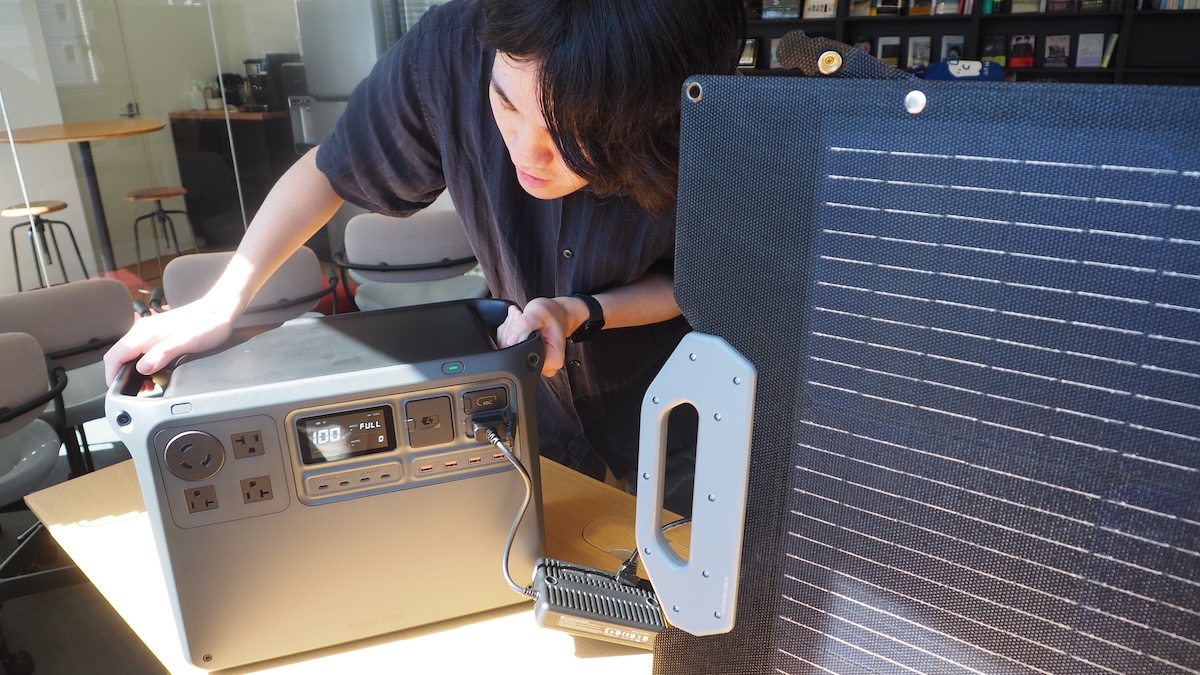 ポータブル電源『DJI Power 2000』レビューの画像