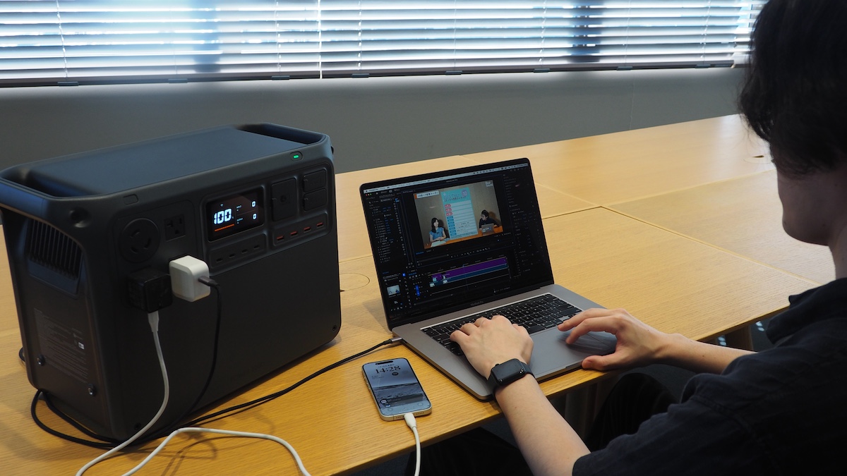 ポータブル電源『DJI Power 2000』レビューの画像