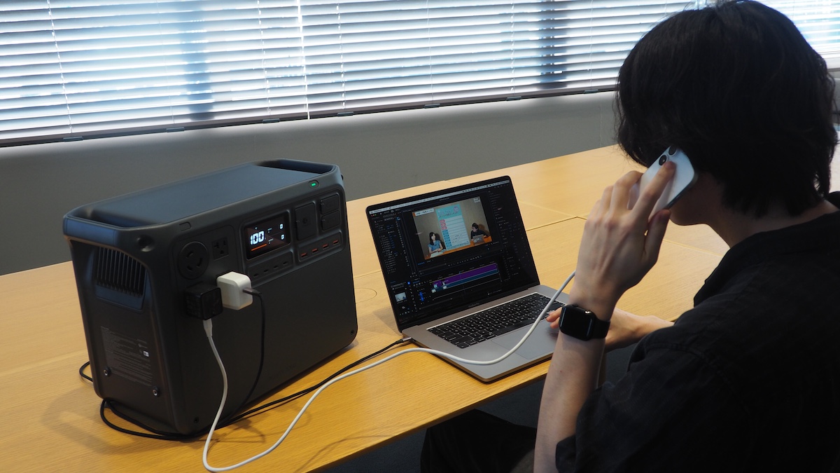 ポータブル電源『DJI Power 2000』レビューの画像