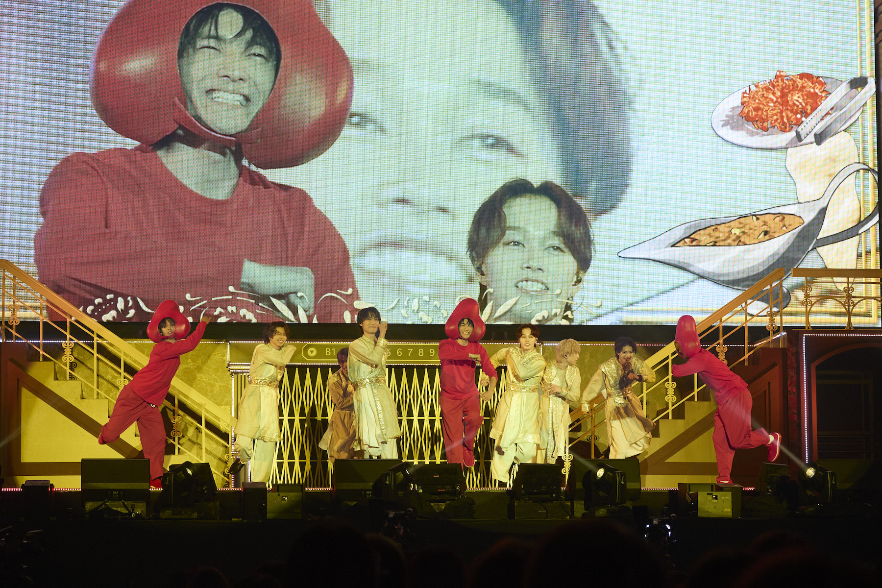 シェフが気まぐれに考えたスパイシーカレー with New福神漬け