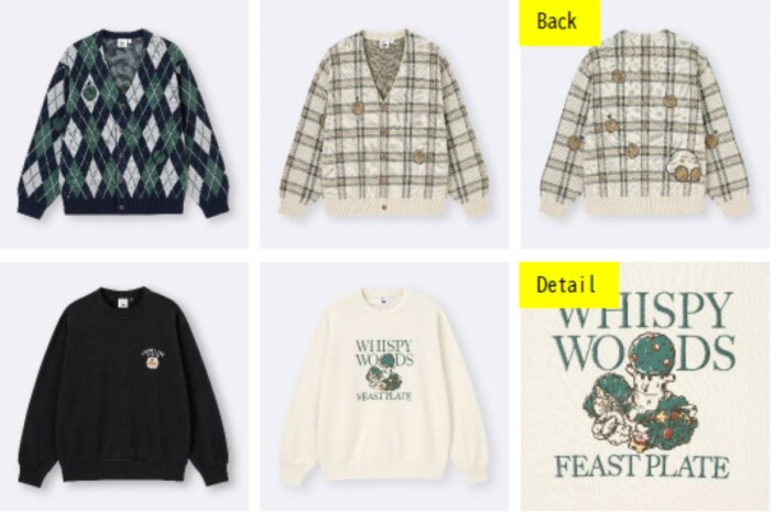 ジーユーと星のカービィのコラボレーションアイテム,メンズ