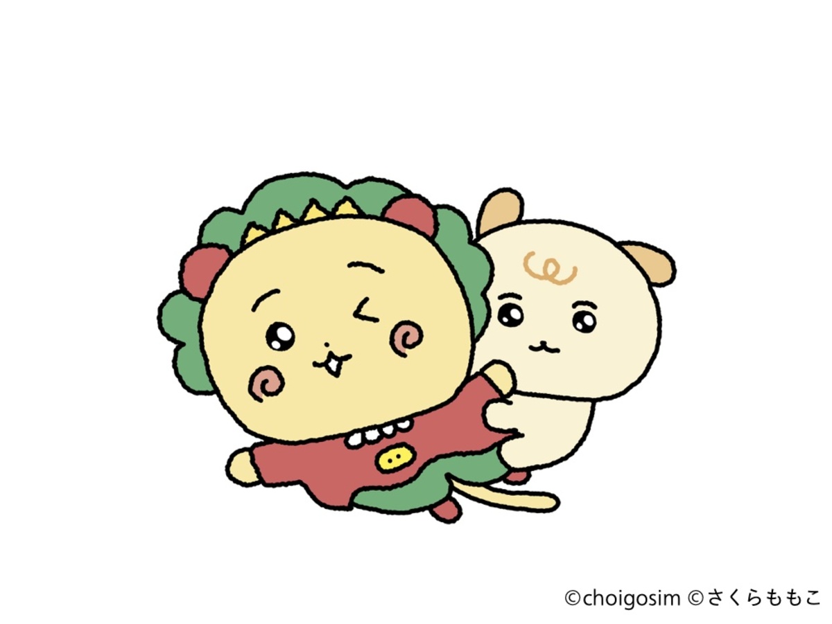 コジコジが韓国のチェゴシムとコラボの画像