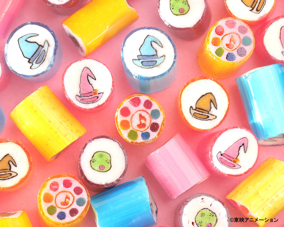 『おジャ魔女どれみ』モチーフのキャンディの画像