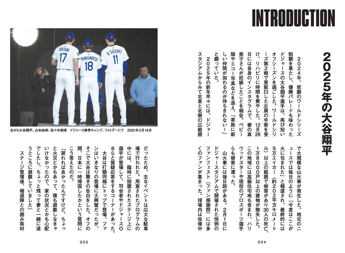 大谷翔平の伝説的1年を徹底検証する書籍の画像