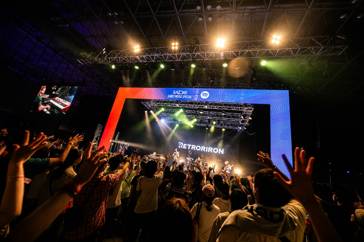サマソニ『Spotify Stage』DAY1 ライブ写真