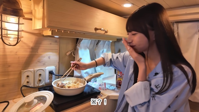 沖縄で車中泊を楽しむ鈴木優香