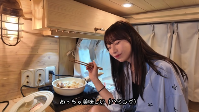 沖縄で車中泊を楽しむ鈴木優香