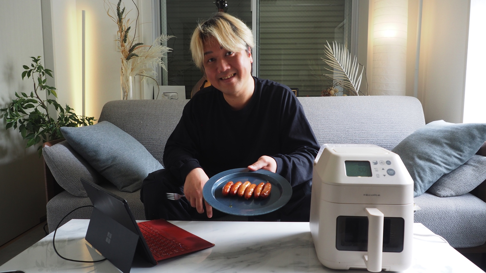 大西哲也、生成AIと調理家電で料理