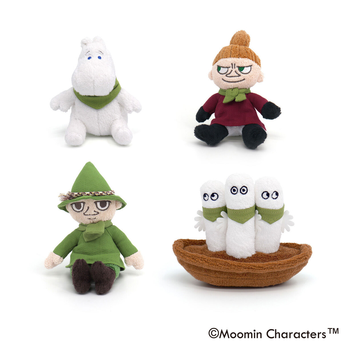 ムーミンの優しいタオルぬいぐるみが登場の画像