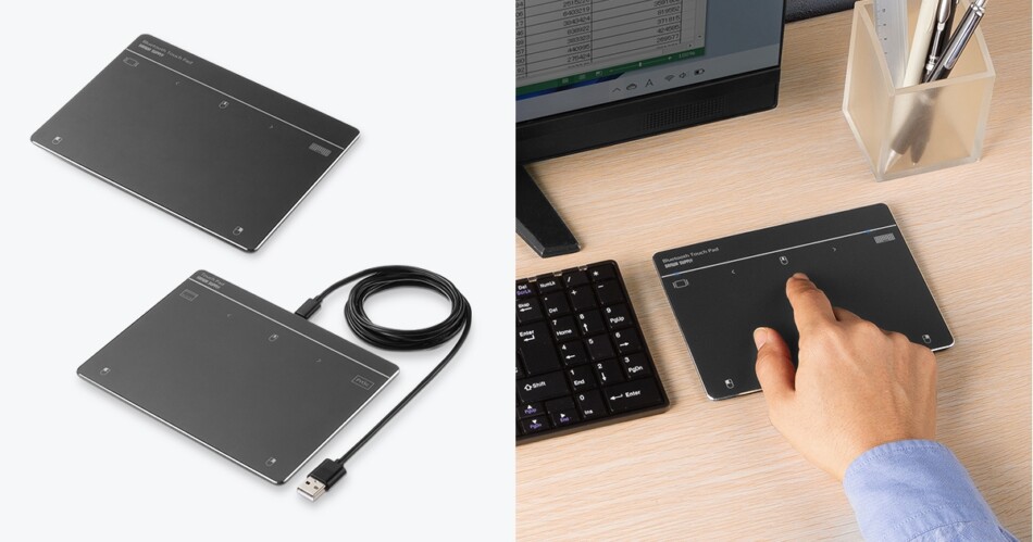 ジェスチャー機能つきのタッチパッドが発売
