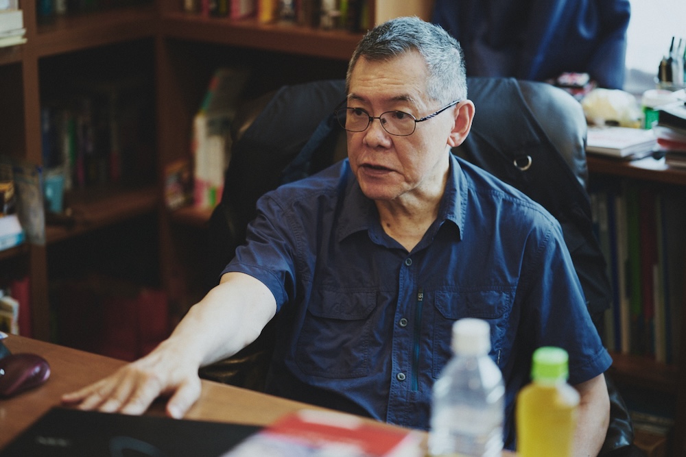 今野敏が任俠を書く理由の画像