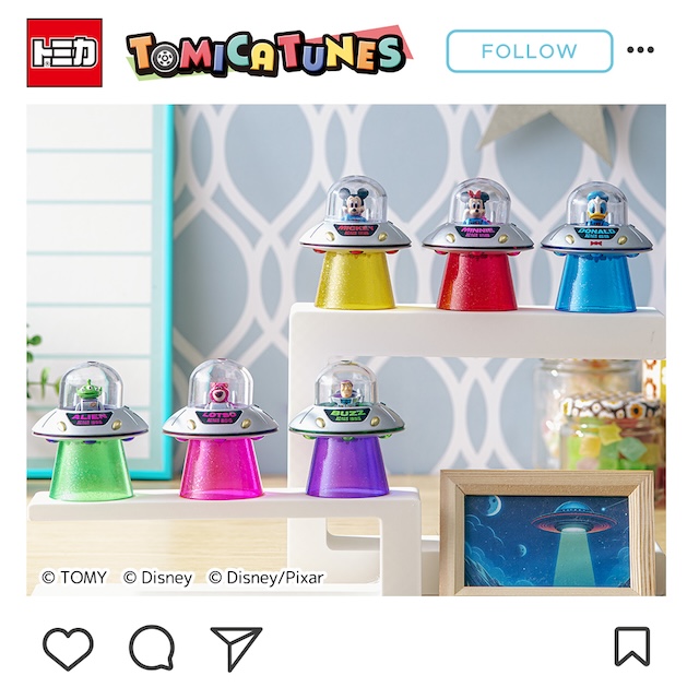 「TOMICA TUNES」第3弾はスペース＆レトロの画像