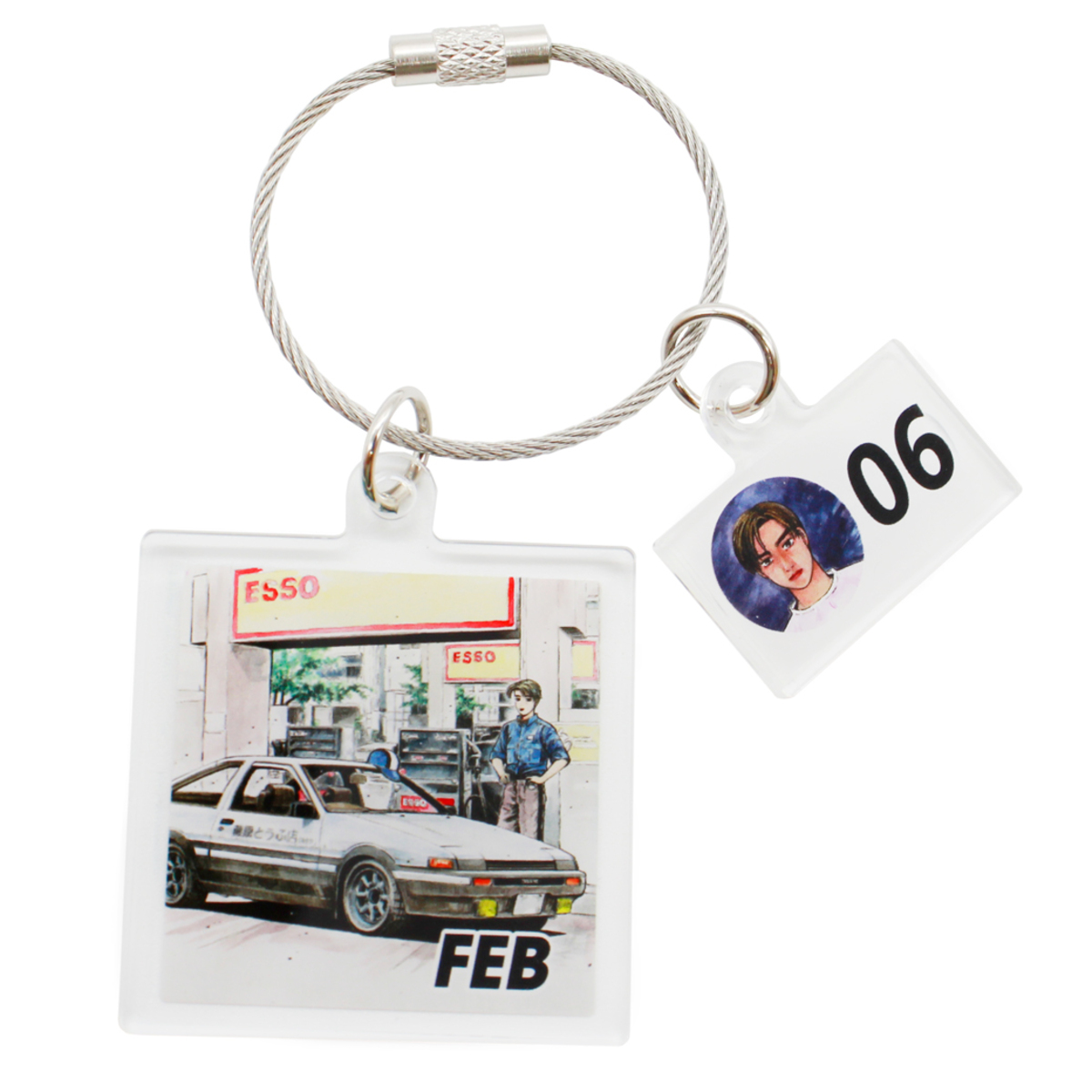 『頭文字D』365日アクリルキーチェーンの画像