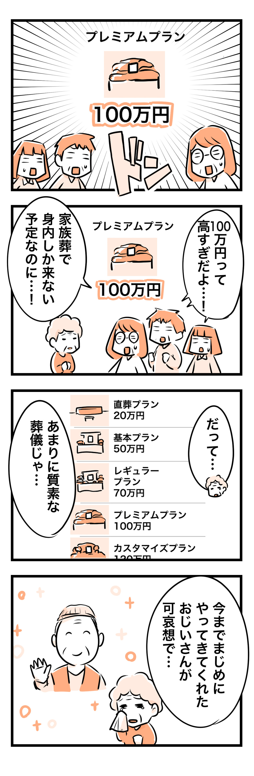 【漫画】祖父の生前やらずに後悔したことはの画像