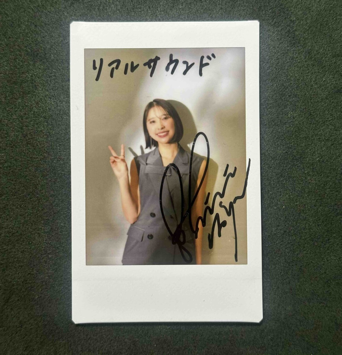 ももいろクローバーZ 玉井詩織 サイン入りチェキ