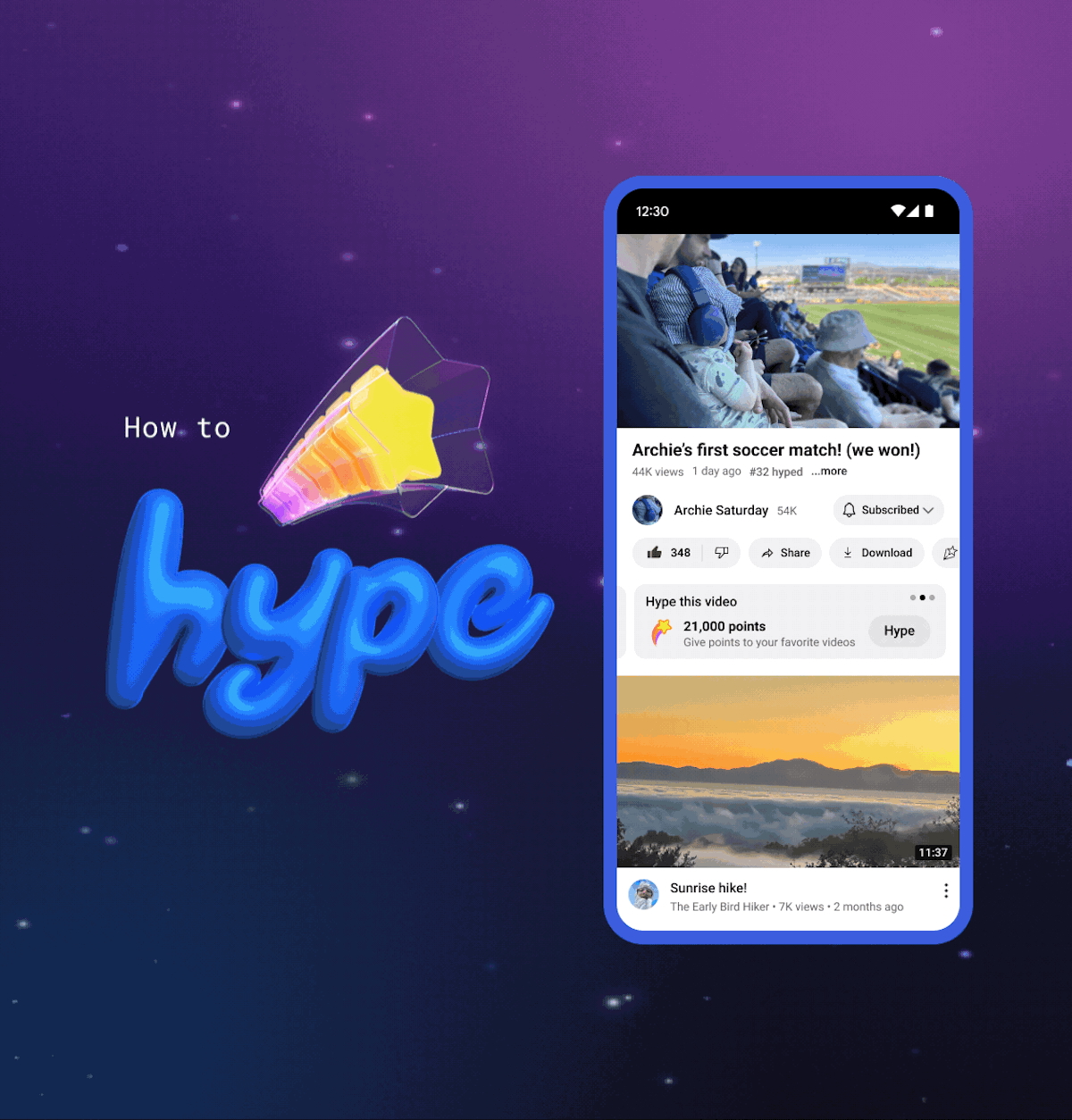 YouTubeが新機能「ハイプ」を順次提供開始