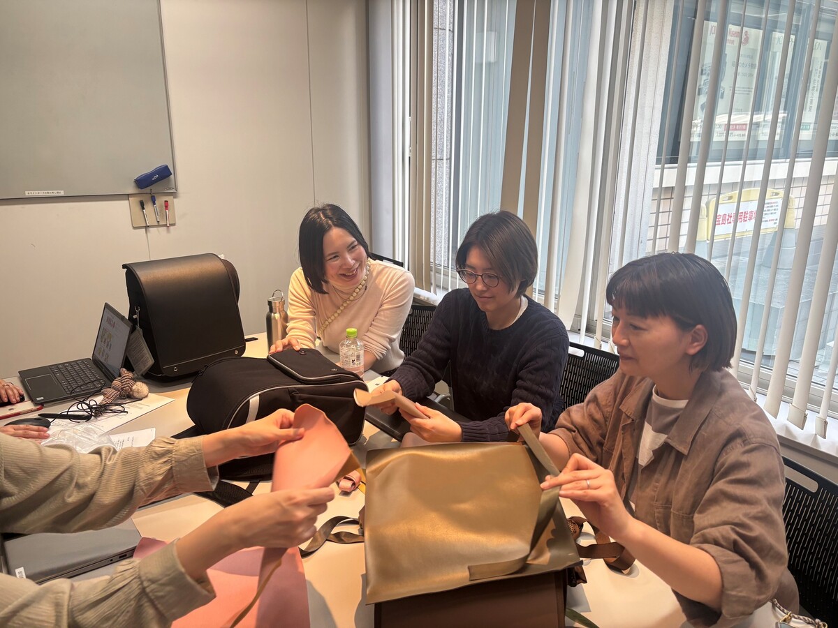 『リンネル』が監修したランドセルリュックの画像