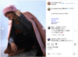 目黒蓮、ピンクのフェンディコーデ披露の画像