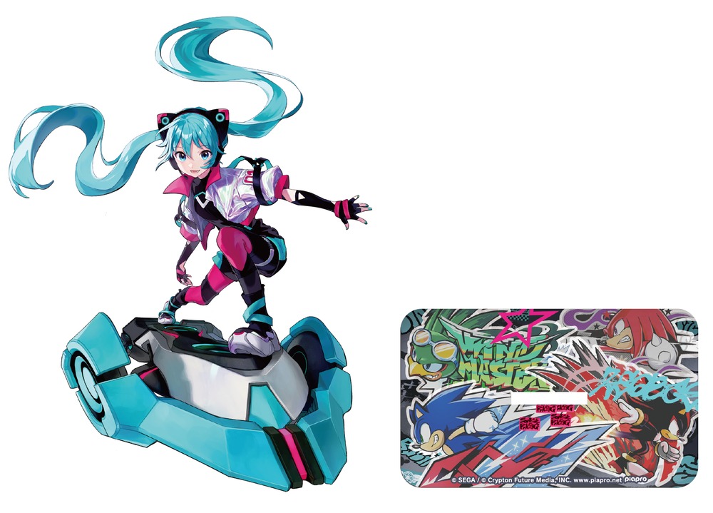 初音ミクとソニックがコラボ　楽曲も公開の画像